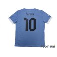 Photo2: Uruguay 2012 Home Shirt #10 Diego Forlan (2)