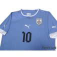 Photo3: Uruguay 2012 Home Shirt #10 Diego Forlan