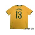 Photo2: Brazil 2008 Home Shirt #13 Cicinho w/tags (2)