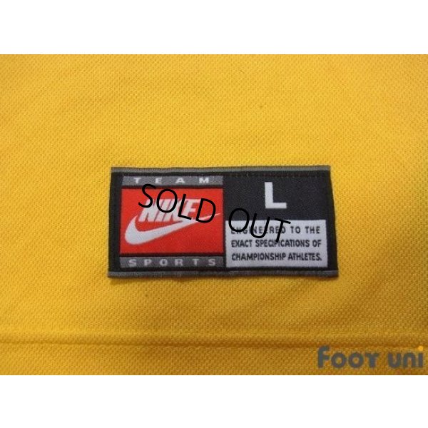 Photo6: Brazil 1998 Home Shirt #10 Rivaldo