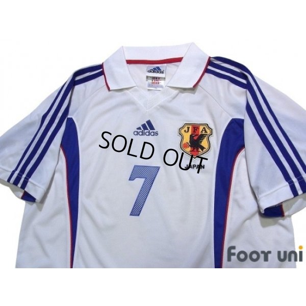 Photo3: Japan 1999-2000 Away Shirt #7 Hidetoshi Nakata