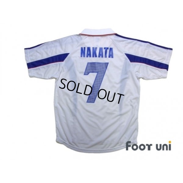 Photo2: Japan 1999-2000 Away Shirt #7 Hidetoshi Nakata