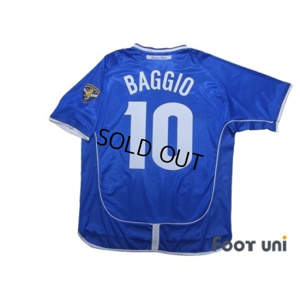 Photo2: Brescia 2002-2003 Home Shirt #10 Baggio