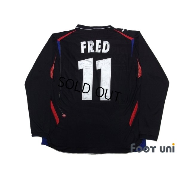 Photo2: Olympique Lyonnais 2006-2007 3RD Long Sleeve Shirt #11 Fred