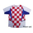 Photo1: Croatia 2002 Home Shirt (1)