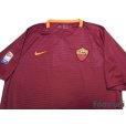 Photo3: AS Roma 2016-2017 Home Shirt #10 Totti Serie A Tim Patch/Badge w/tags