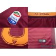 Photo7: AS Roma 2016-2017 Home Shirt #10 Totti Serie A Tim Patch/Badge w/tags