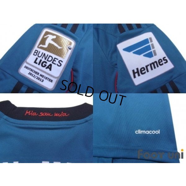 Photo7: Bayern Munchen 2013-2014 GK Long Sleeve Shirt Bundesliga Patch/Badge Hermes Patch/Badge w/tags