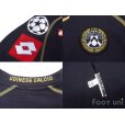 Photo8: Udinese 2005-2006 Away Long Sleeve Shirt #9 Iaquinta Champions League Patch/Badge