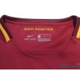 Photo5: AS Roma 2017-2018 Home Shirt #6 Strootman Serie A Tim Patch/Badge