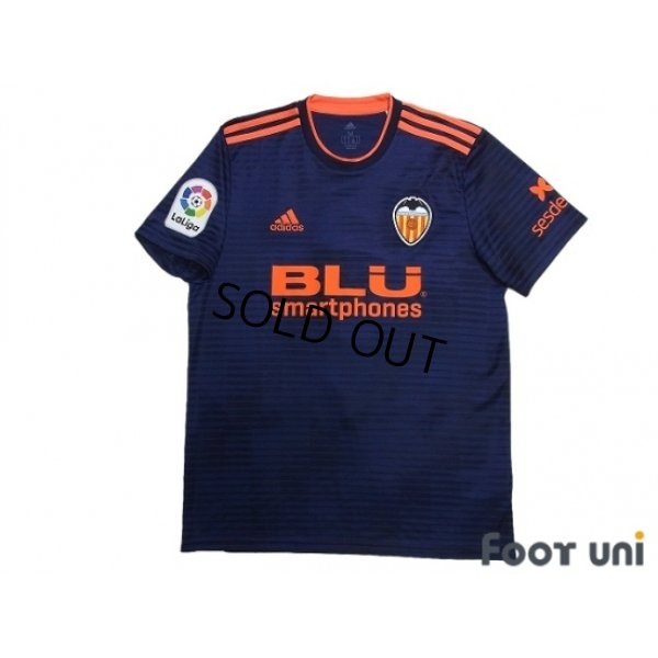 Photo1: Valencia 2018-2019 Away Shirt #9 Kevin Gameiro La Liga Patch/Badge
