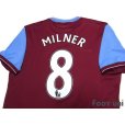 Photo4: Aston Villa 2009-2010 Home Authentic Shirt #8 James Milner