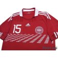 Photo3: Denmark 2010 Home Shirt #15 Simon Busk Poulsen