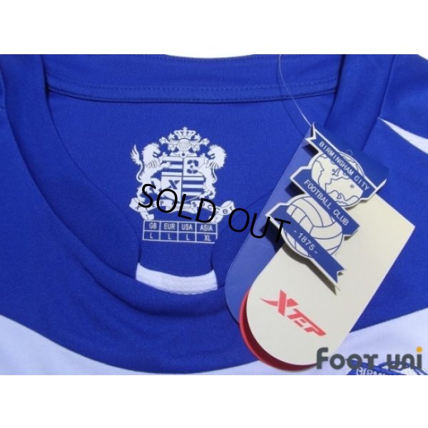 Photo4: Birmingham City 2010-2011 Home Long Sleeve Shirt Carling Cup Patch/Badge w/tags