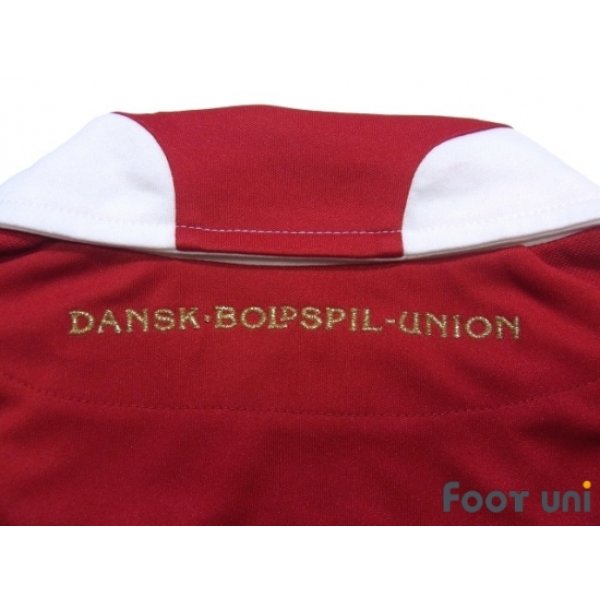Photo7: Denmark 2010 Home Shirt #15 Simon Busk Poulsen