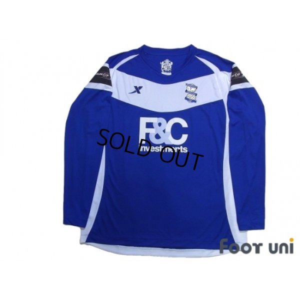 Photo1: Birmingham City 2010-2011 Home Long Sleeve Shirt Carling Cup Patch/Badge w/tags