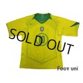 Brazil 2004 Home Shirt #10 Ronaldinho