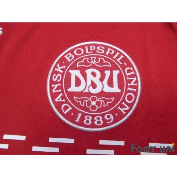 Photo6: Denmark 2010 Home Shirt #15 Simon Busk Poulsen