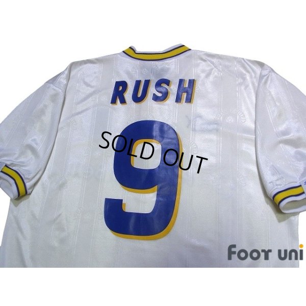 Photo4: Leeds United AFC 1996-1998 Home Shirt #9 Ian Rush