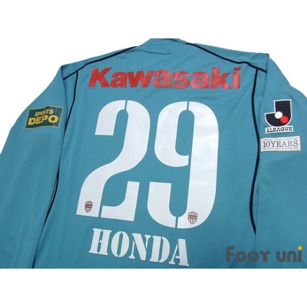 Photo4: Vissel Kobe 2005 GK Player Long Sleeve Shirt #29 Seiji Honda