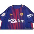 Photo3: FC Barcelona 2017-2018 Home Authentic Shirts and shorts Set #8 A.Iniesta Copa Delrey Patch/Badge