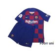 Photo1: FC Barcelona 2019-2020 Home Authentic Shirts and shorts Set #5 Sergio Busquets Copa Delrey Patch/Badge (1)