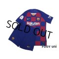 FC Barcelona 2019-2020 Home Authentic Shirts and shorts Set #5 Sergio Busquets Copa Delrey Patch/Badge