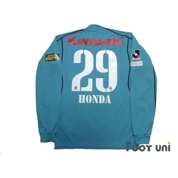 Photo2: Vissel Kobe 2005 GK Player Long Sleeve Shirt #29 Seiji Honda