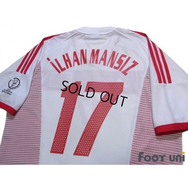 Photo4: Turkey 2002 Home Shirt #17 İlhan Mansız 2002 FIFA World Cup Korea Japan Patch/Badge