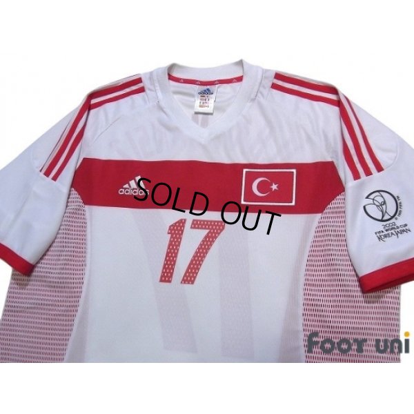 Photo3: Turkey 2002 Home Shirt #17 İlhan Mansız 2002 FIFA World Cup Korea Japan Patch/Badge