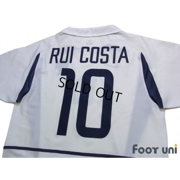 Photo4: Portugal 2002 Away Shirt #10 Rui Costa