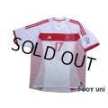 Turkey 2002 Home Shirt #17 İlhan Mansız 2002 FIFA World Cup Korea Japan Patch/Badge