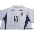 Photo3: Portugal 2002 Away Shirt #10 Rui Costa