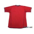 Photo2: England 2002 Away Reversible Shirts and shorts Set (2)