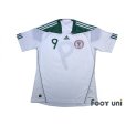 Photo1: Nigeria 2010 Away Shirt #9 Obafemi Martins w/tags (1)