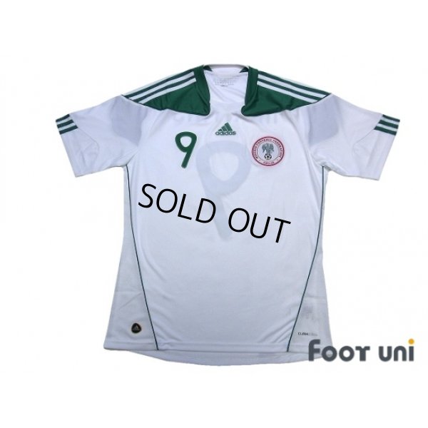 Photo1: Nigeria 2010 Away Shirt #9 Obafemi Martins w/tags