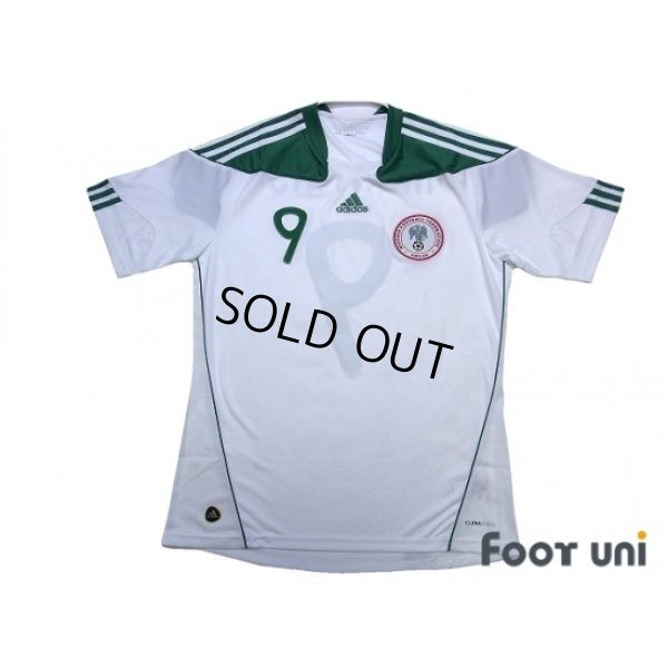 Photo1: Nigeria 2010 Away Shirt #9 Obafemi Martins w/tags