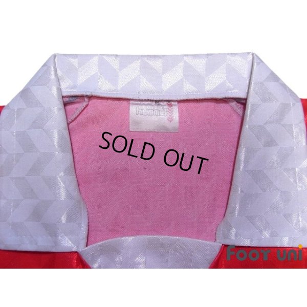 Photo4: Denmark Euro 1988 Home Long Sleeve Shirt