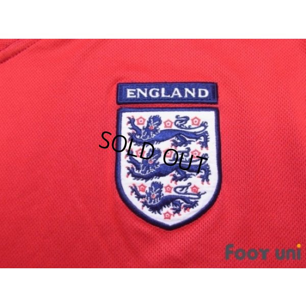 Photo4: England 2002 Away Reversible Shirts and shorts Set