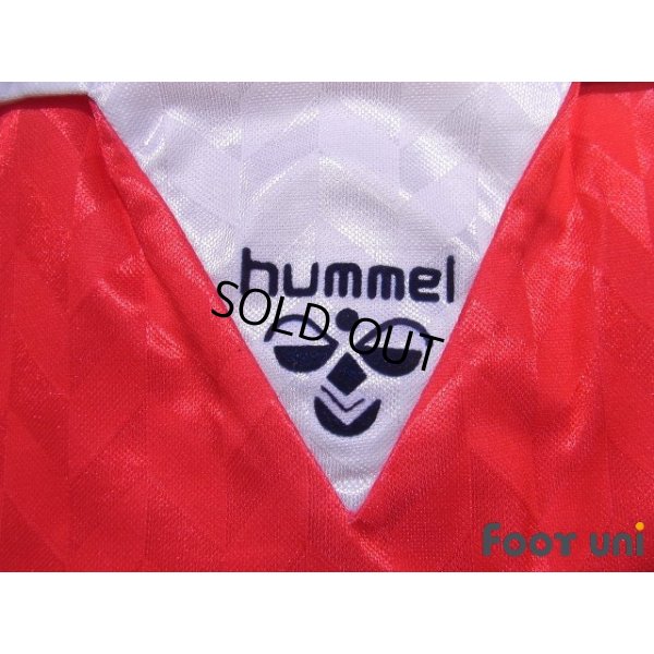 Photo6: Denmark Euro 1988 Home Long Sleeve Shirt