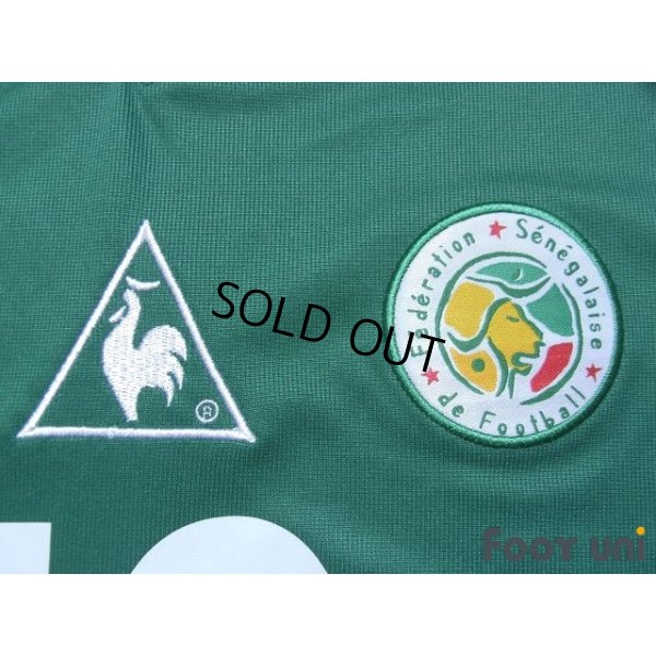 Photo6: Senegal 2002 Away Player Long Sleeve Shirt #19 Papa Bouba Diop