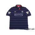 Photo1: Manchester United 1999-2000 Away Shirt #7 Beckham Champions 1998-1999 The F.A. Premier League Patch/Badge (1)
