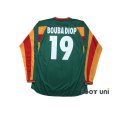 Photo2: Senegal 2002 Away Player Long Sleeve Shirt #19 Papa Bouba Diop (2)