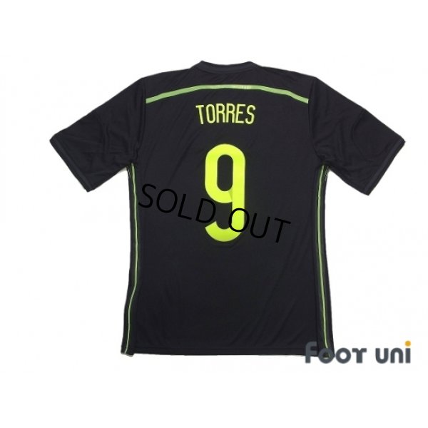 Photo2: Spain 2014 Away Shirt #9 Torres FIFA World Champions 2010 Patch/Badge w/tags