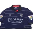 Photo3: Manchester United 1999-2000 Away Shirt #7 Beckham Champions 1998-1999 The F.A. Premier League Patch/Badge