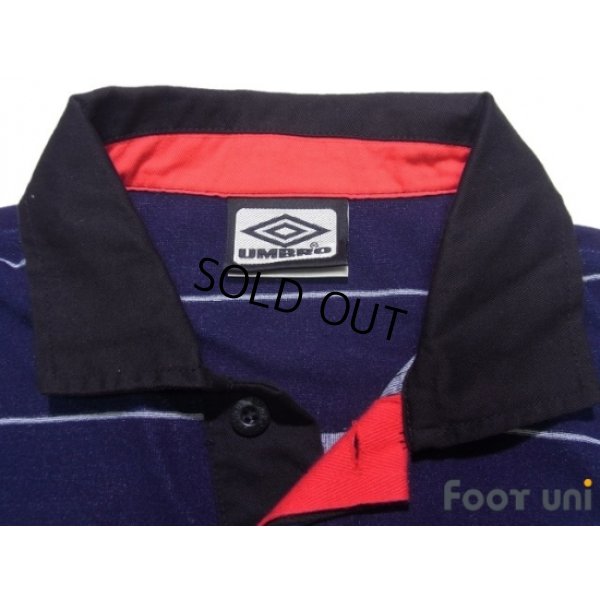 Photo5: Manchester United 1999-2000 Away Shirt #7 Beckham Champions 1998-1999 The F.A. Premier League Patch/Badge