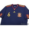 Photo3: Spain 2010 Away Shirt #6 A.Iniesta