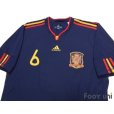 Photo3: Spain 2010 Away Shirt #6 A.Iniesta