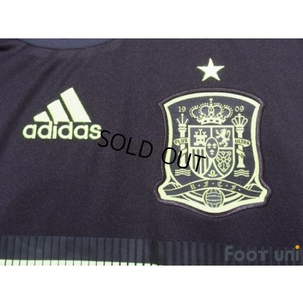 Photo6: Spain 2014 Away Shirt #9 Torres FIFA World Champions 2010 Patch/Badge w/tags