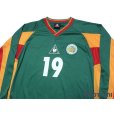 Photo3: Senegal 2002 Away Player Long Sleeve Shirt #19 Papa Bouba Diop